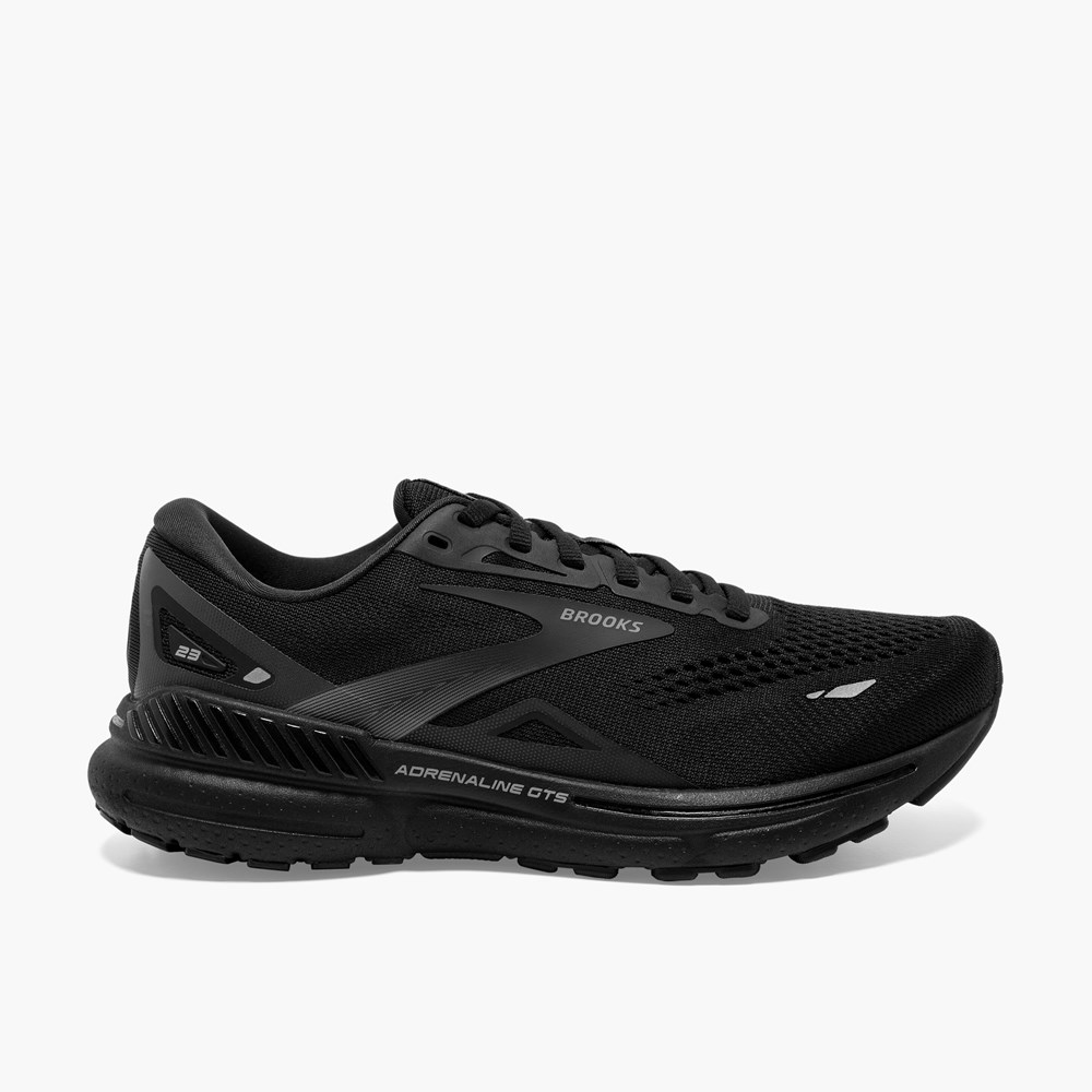 Chaussures Running Route Brooks Adrenaline GTS 23 Noir Noir Femme | KYO-2739715